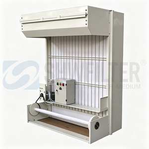 ตัวกรองแบบม้วนอัตโนมัติสำหรับเครื่องจักรอุตสาหกรรม ระบบบำบัดน้ำเสีย ระบบกรองอากาศเข้าเครื่องเป่าลม ขนาดตามสั่ง - Product Image 1