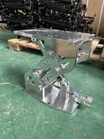Base de siège de bateau à suspension mécanique robuste avec amortissement des chocs pour bateaux pontons OEM ODM