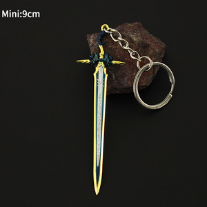 Final Fantasy 7 Cloud strife Alice <span class=keywords><strong>BUSTER</strong></span> <span class=keywords><strong>SWORD</strong></span> พวงกุญแจโลหะ9cm, พวงกุญแจของขวัญการกระทำ - Product Image 6