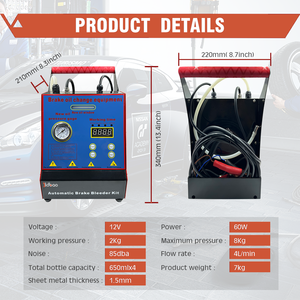 Cambio automatico pulsante del liquido dei freni per auto attrezzatura essenziale per la cura dell'auto per una sostituzione efficiente dell'olio dei freni - Product Image 4