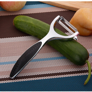 Éplucheur en acier inoxydable, outil de cuisine multifonctionnel pour fruits et légumes, avec lame tranchante, facile à utiliser - Product Image 4