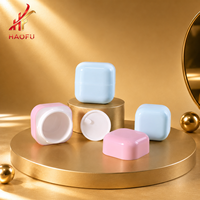 Pot carré en plastique 15g/30g/50g au design populaire pour gel à ongles, idéal pour OEM/ODM, pot de crème UV pour ongles, crème pour le visage, beurre corporel