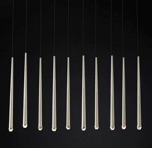 Lustre rectangulaire avec tube lumineux linéaire <span class=keywords><strong>AQUITAINE</strong></span> à bande adhésive - Product Image 6