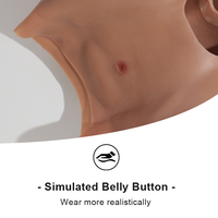 ONEFENG Braguita con Relleno de Silicona de Cintura Alta para Realce de Glúteos con Diseño Transpirable para Mujer, Levantador de Nalgas Artificial Sexy