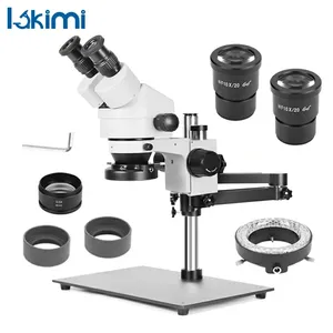 Ergonomic Stereo Microscope Light Microscope for Jewelry Engraving