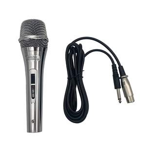 Micrófonos vocales Micrófonos de mano con cable Micrófonos de karaoke profesionales Enchufe de 6,5mm para SINGING - Product Image 1