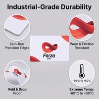 Individuelle Vollfarbige Plastik-ID-Karten 13,56MHz NFC RFID PVC Blanko-Karten mit Chip-Codierung und Logo-Druckservice