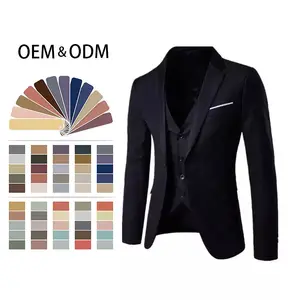 Custom High Quality Slim Fit Blazers Single Breasted Lapel Tuxedo Prom Party Wedding Men Blazer Masculinos Suit