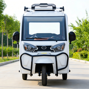Endurance <b>70</b>-90km Factory Trike 1000W Closed Body Passenger 3 Rickshaw Tricycle Controller - Product Image 3