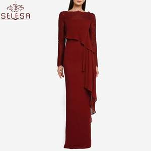 Abaya Jubah — Kimono à manches longues, vêtements islamiques, motif Floral, Style <span class=keywords><strong>marocain</strong></span>, à la mode - Product Image 1