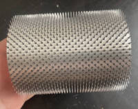 Rouleau à aiguilles de perforation à froid TDF, rouleau à broches en acier sur mesure pour film plastique et tissu non tissé, pour poinçonnage et perforation à froid