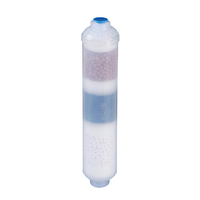 Kartrid Filter Alkali Mineralisasi 4-Tahap T33 untuk Rumah Tangga, Konstruksi Plastik, Pengoperasian Manual