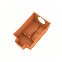 Boîte de rangement en silicone pour accoudoir central Chery ICAR V27, compartiment de rangement, accessoires intérieurs