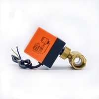 Vanne à boisseau sphérique électrique en laiton de haute qualité Green Valve 3/4 pouce 220 V pour l'eau