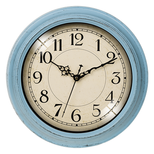 Orologio <span class=keywords><strong>da</strong></span> <span class=keywords><strong>Parete</strong></span> Silenzioso Senza Ticchettio, 12 Pollici, Piccolo Stile Retrò Rustico, Decorazione per <span class=keywords><strong>Cucina</strong></span> e Soggiorno, Orologio in Plastica di Fabbrica - Product Image 4