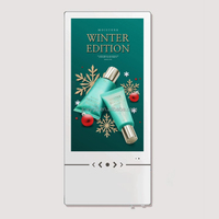 Pantalla Digital de Señalización para Publicidad en Ascensores, Montaje en Pared, Horizontal y Vertical, Pantalla Dual de 18.5, 21.5 y 23.6 Pulgadas, Control CMS