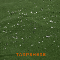 Bâche en toile de coton imperméable et coupe-vent 450 g/m² pour camping, auvent, protection extérieure avec œillets en aluminium
