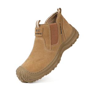 Chaussures de sécurité JIANKUN style sport à embout d'acier pour hommes, anti-perforation, antidérapantes, résistantes à l'usure, légères, baskets de travail industrielles - Product Image 5
