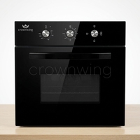 Four électrique encastrable à convection avec fonction turbo et minuterie mécanique pour usage domestique et hôtelier