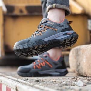 Scarpe Antinfortunistiche di Moda Casual con Protezione Industriale e Punta in Acciaio Antiscivolo da Uomo per Lavoro in Cantiere - Product Image 3