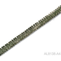 Accessoires de vêtements de bricolage à sangle tressée multicolore de 33mm, décoration de chapeau haut de forme, couture, textile, dentelle mille-pattes