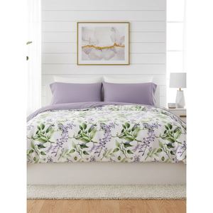 Lavender Bedlinen <b>Set</b> Soft Cotton Floral Lavender <b>Bedding</b> <b>Set</b> Comfortable Breathable Home Textile OEM Supplier - Product Image 2