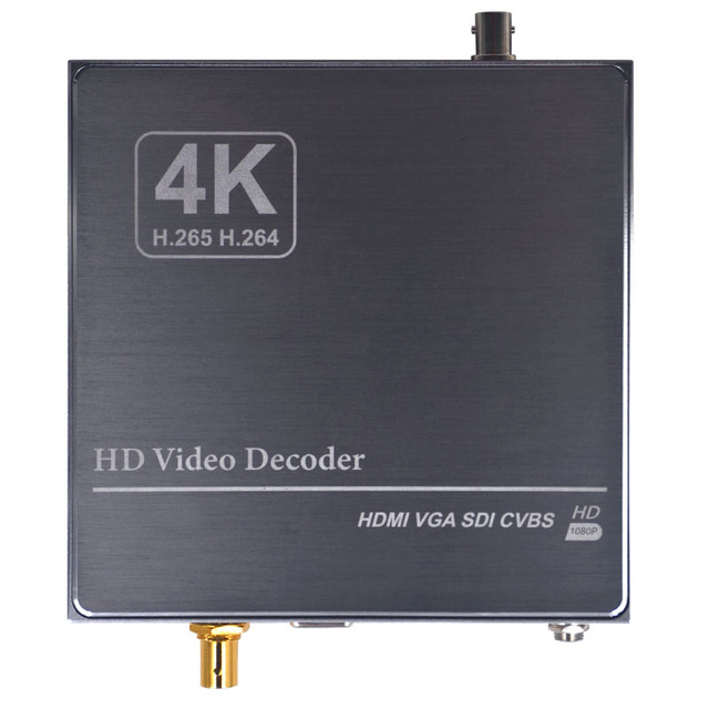 H.265 4K HDMI VGA CVBS  SDI  Video Decoder