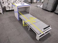 Neues Design Langlebiges Einfaches Modernes Modulares Klappbett mit Metallrahmen für Hotel- und Wohnheimnutzung