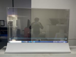 Lo último en ventas 30 55 pantalla táctil transparente de 77 pulgadas póster Digital pantalla OLED Android 11 gestión remota - Product Image 3