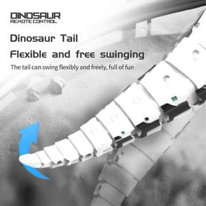 Jouet musical intelligent programmable AiJH RC <span class=keywords><strong>Dinosaure</strong></span> <span class=keywords><strong>avec</strong></span> télécommande intelligente, modèle d'animal <span class=keywords><strong>dinosaure</strong></span> - Product Image 4