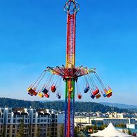 Manège Tour Volante Star Flyer, Attraction phare pour parcs d'attractions, équipement de divertissement pour parcs à thème et fêtes foraines