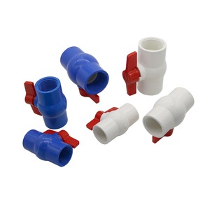 Vanne à bille en PVC filetage femelle, 1.25 "1.5" 2 "DN32 DN40 DN50, interrupteur d'arrêt pour tuyau d'arrosage <span class=keywords><strong>de</strong></span> jardin, raccords <span class=keywords><strong>de</strong></span> réservoir - Product Image 1