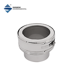 Bande de verrouillage en acier inoxydable de 6 pouces <span class=keywords><strong>pour</strong></span> tuyau de cheminée à double paroi isolé et poêle à <span class=keywords><strong>bois</strong></span> - Product Image 3