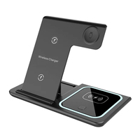 Produits électroniques à la mode, prêts à être expédiés, nouveaux gadgets électroniques, chargeur de type C, support 3 en 1, chargeur sans fil pour Apple iPhone Samsung