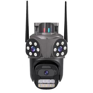 4MP tres lentes tres pantallas ICsee Ptz WIFI Cámara al aire libre seguimiento automático humano seguridad inalámbrica Icsee WIFI Cámara - Product Image 1