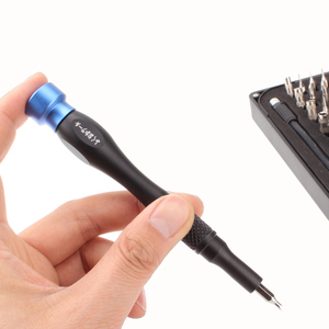 Juego de destornilladores 76 en <span class=keywords><strong>1</strong></span> Kit de herramientas de reparación Puntas de destornillador de precisión con bolsa portátil para teléfono/consola de juegos/tableta - Product Image 4