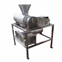 Dubbelkanaals Mango Passievrucht Pulper Druif Aardbei Pulp Maken Machine Perzik Pulp Machine