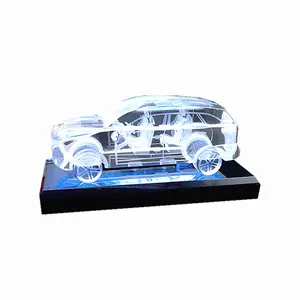 Hoge Kwaliteit Kristalglas Auto Model K9 Crystal Automobiel Schimmel Motorcar Beeldje Voor Souvenirs Geschenken
