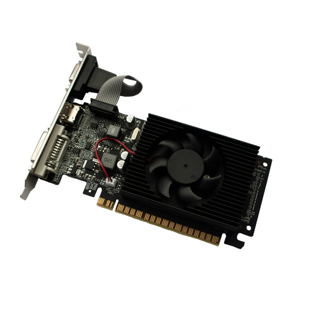 OEM GT710 GT730 GT610 GT210 GT1030 1G 2G 4G Graphic Card GT 210 610 710 730 1030 GPU Low Profile VGA Card