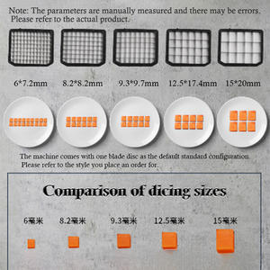 Elektrische 220V snijmachine voor fruit, groenten en voedsel, met motor en tandwiel, essentiële keukenhulpjes - Product Image 3