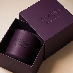 AIKUN OEM Private Label Scented <b>Candle</b> Soy Wax Jar <b>Candle</b> for Home Fragrance Brand Promotion Gift Set Factory Wholesale - Product Image 3