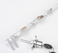 Xiaoboshi — charms pour tiroirs en bois, lot de 3 pièces, serrure en alliage de Zinc, 288