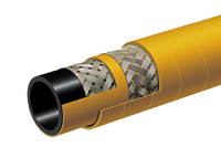 Tuyau hydraulique haute précision SAE 100 R3 R6 anti-âge en caoutchouc souple tressé avec service de découpe – Modèle : Tuyau flexible