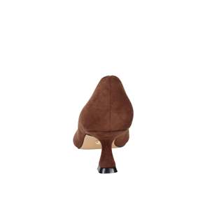 รองเท้าส้นสูงผู้หญิง Gold & Gold รุ่น GD326 สีน้ำตาลหนังกลับ - Product Image 4