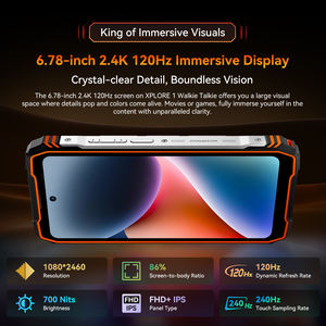 Blackview XPLORE 1 <b>Walkie</b> <b>Talkie</b> 6.78'' 120HZ Rate 12+256GB 20000mAh 5G Android 15 Night Vision Blackview Mobile Rugged Phone - Product Image 6