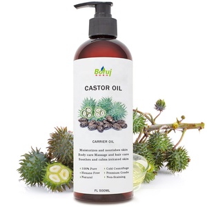 Aceite Portador Orgánico de Ricino de 50 ml, 1 kg, 25 kg, Aceite Esencial para el Crecimiento del Cabello, Cuidado de la Piel y Masajes - Product Image 3