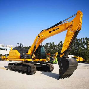 Excavadora de cadenas mediana de 33 toneladas en buen estado, maquinaria de construcción Liugong933F, motor y bomba de alta eficiencia, 1 año de garantía. - Product Image 1