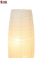 SML lampadaire contrôle tactile nuit lampadaire USB Rechargeable soins des yeux lampe de Table Design papier noir métal lumière