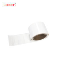 Laxcen |   Étiquettes RFID UHF personnalisées J59U pour bijoux, puce passive intelligente U8, étiquette de sécurité anti-effraction, autocollant 860-960 MHz