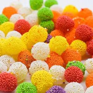 Caramelos <span class=keywords><strong>de</strong></span> Goma con Sabor a Frutas, Crujientes y Coloridos, en Bolsa, <span class=keywords><strong>de</strong></span> Fabricantes Chinos OEM - Product Image 1